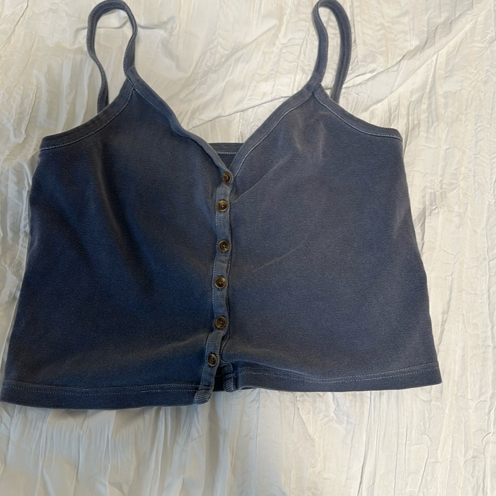 Brandy Melville tank top, size:small/xs, color, light blue, perfect condition